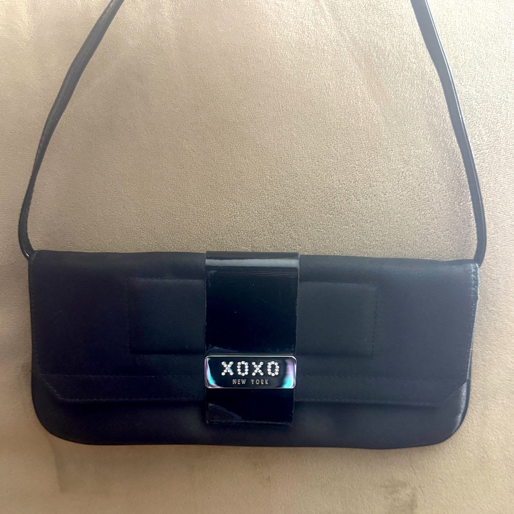 XOXO New York Black Clutch Bag